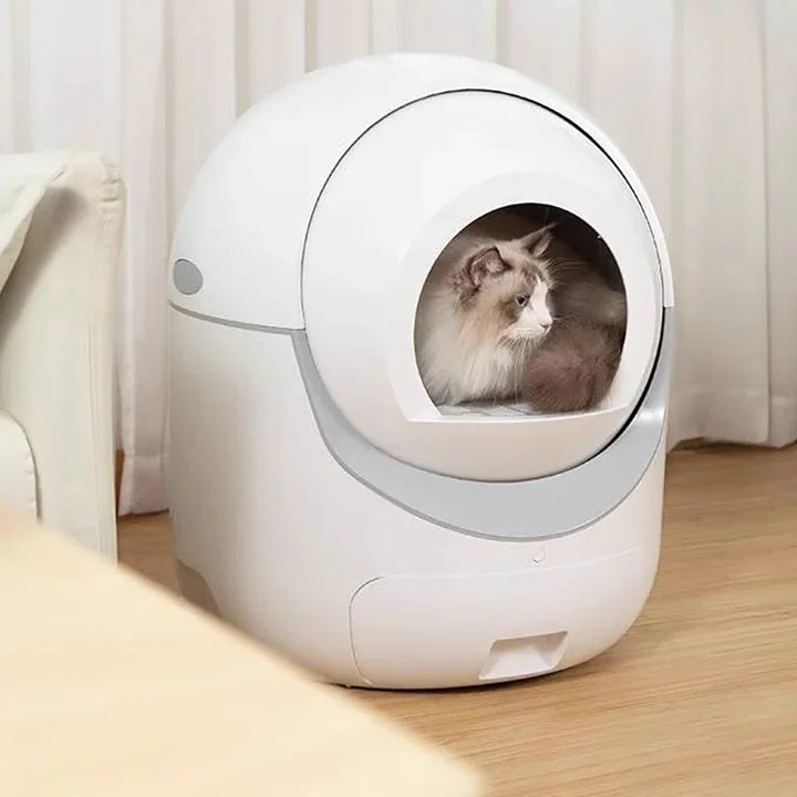 Smart House Large Cat Toilet Stuff Enclosed Cage Cat Toilet Villa Cage Automatic Caixa De Areia Para Gato Kitten Accessories