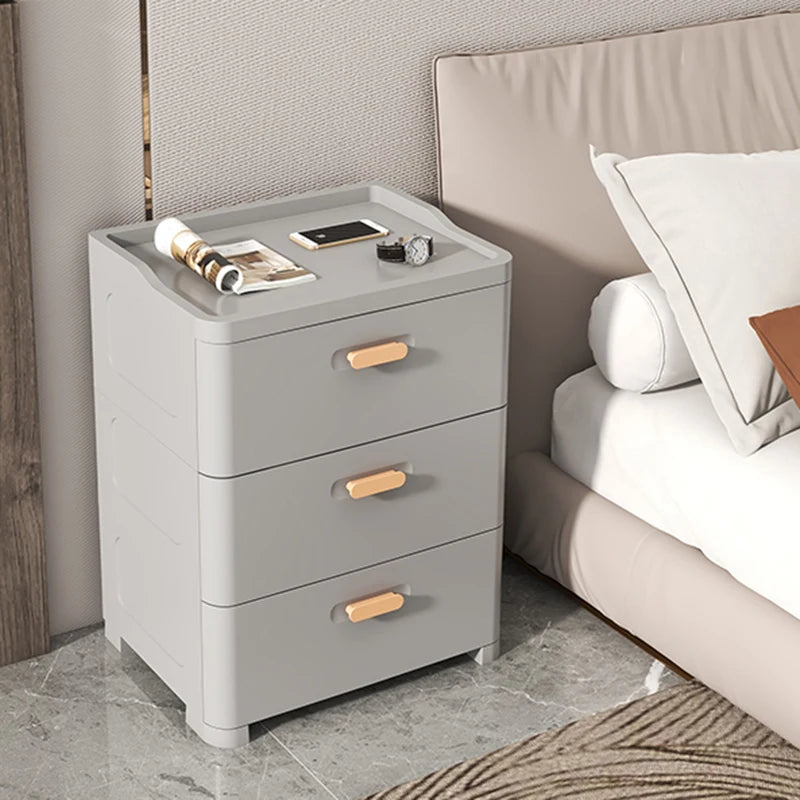 Bedroom Bedside Table Nightstand Drawers White Filing Cabinets Makeup Tables Nordic Desks Criado Mudo Space Saving Furniture