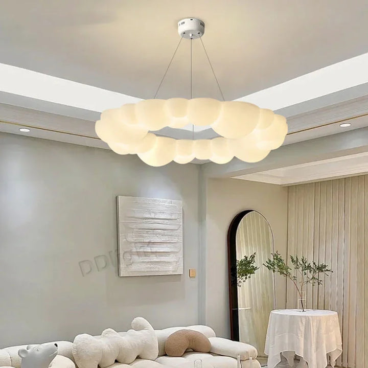 2022 New Style Led Pendant Lamp Designer Cloud Ceiling Chandeliers Lamp Living Dining Room Children's Room Bedroom Fixtures