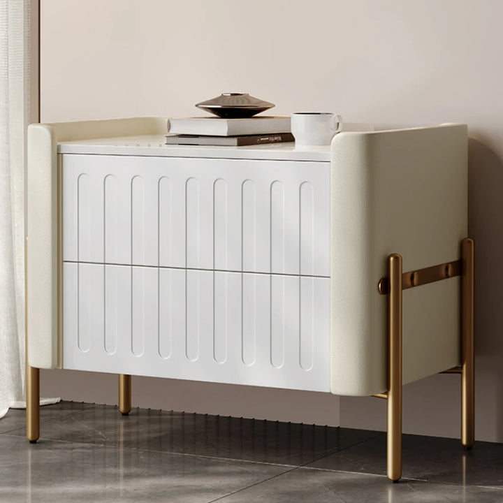 Smart Modern Nightstands Mobile Luxury Makeup Center Aesthetic Nightstands