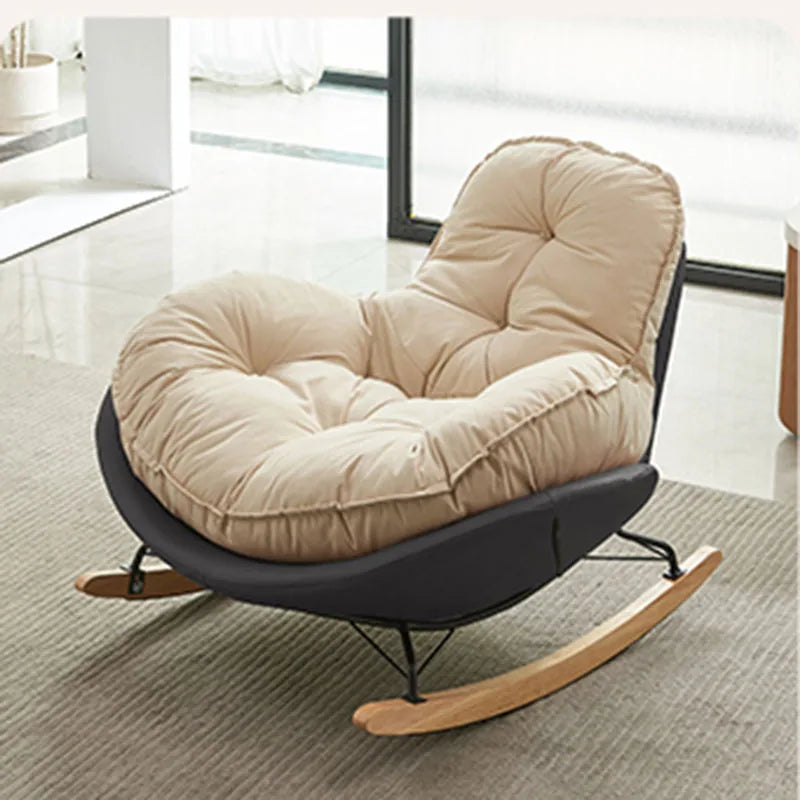 Living Room Rocking Chair Modern Luxury Meditation Reading Comfy Floor Chair Office Cadeiras De Sala De Estar Bedroom Furniture