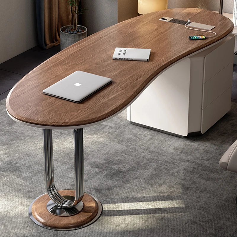 Conference Workbench Desk Table Funny Standing Reading Writing Gaming Table Sedentary Shelves Scrivania Bianca Desk Furniture