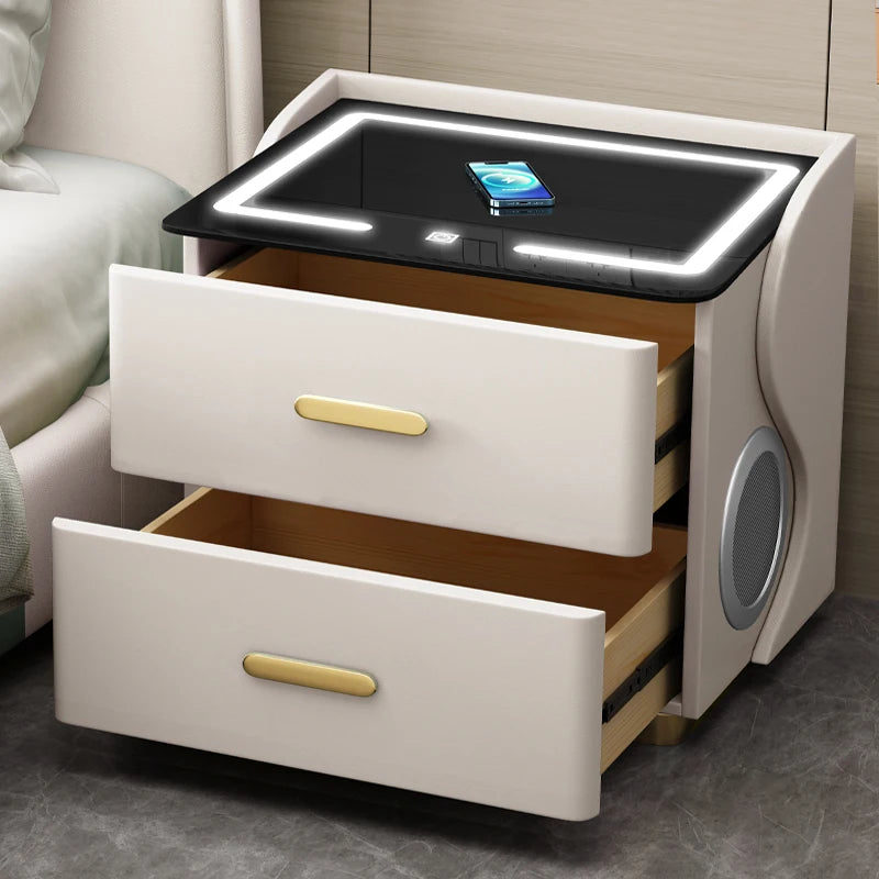 Luxury Modern Bedside Table Drawers Bedroom Living Room Bedside Table Minimalistic Home Szafka Nocna Furniture Decoration