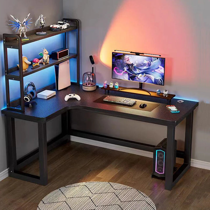 Gamer Computer Desks Portable L Shaped Youth Sedentary Work Bench Desk Seating Gaming Office Escritorios Gamer Furniture Home