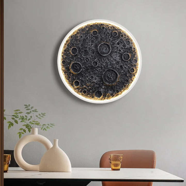 3D Stereo lunar lamp LED ceiling lamp for bedroom Living Dining Room Kitchen Bedroom Ceiling Light Home Decor Indoor Lighting