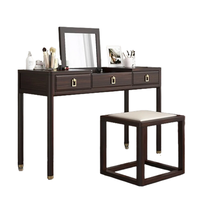 Simple Bedroom Dressing Table Drawer Classic Antique Storage Dressing Table Cabinet European Tocador Maquillaje Home Furniture