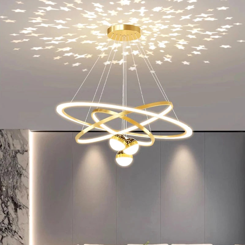 Modern decor led lights pendant light lamps for living room Chandeliers for dining room ceiling hanging light indoor lighting