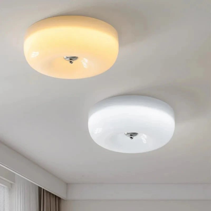 French Cream Lamp Aisle Balcony Ceiling Lamp Simple Creative Children's Room Bedroom Ceiling Lamp