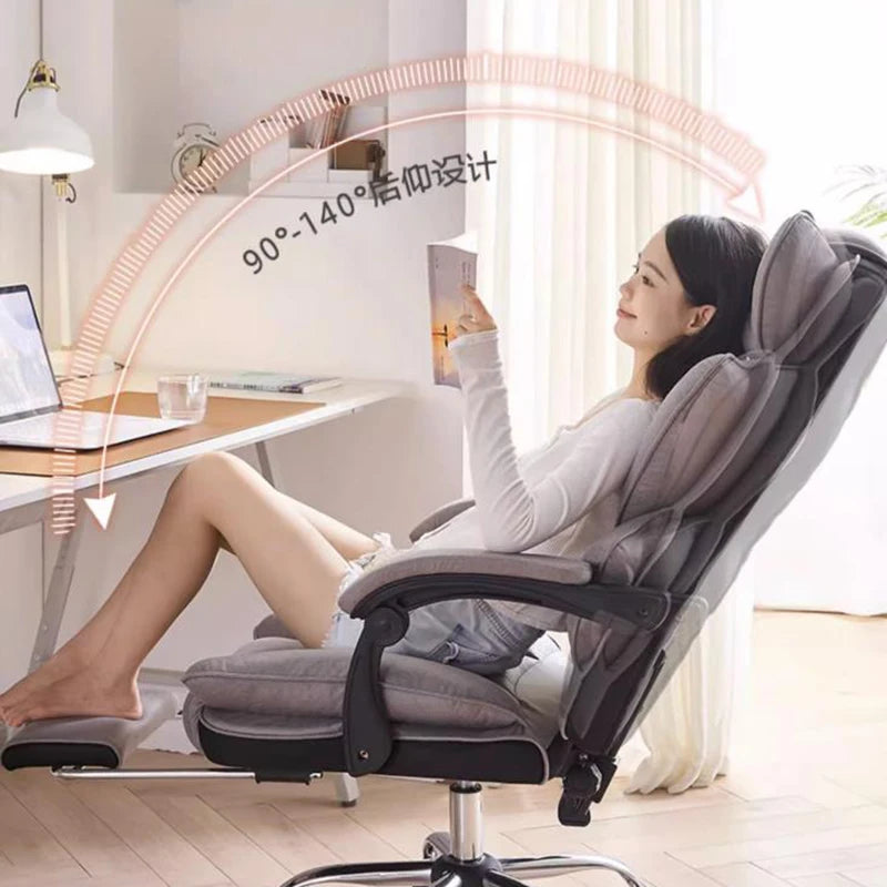 Lazy Office Chair Playseat Computer Living Room Comfy Accent Armrest Computer Office Chair Vanity Wohnzimmer Sofas Furnitures