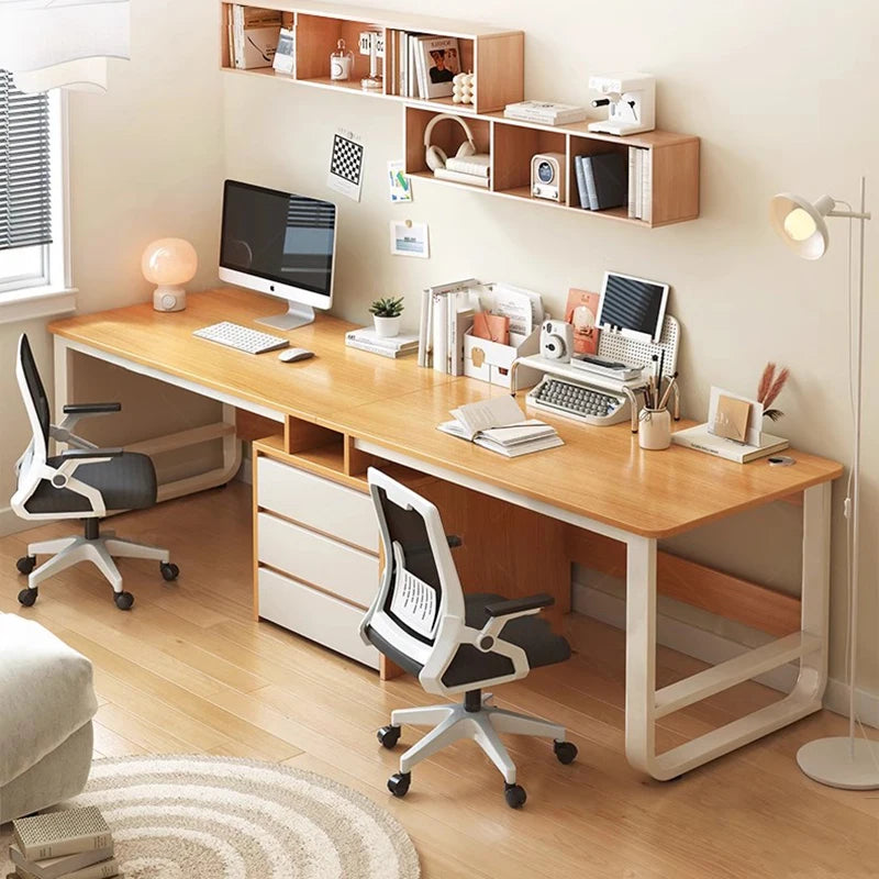 European Drawers Office Desk Reception Secretary Minimalist Reading Computer Desk Luxury Unique Mesa Escritorio Office Furniture