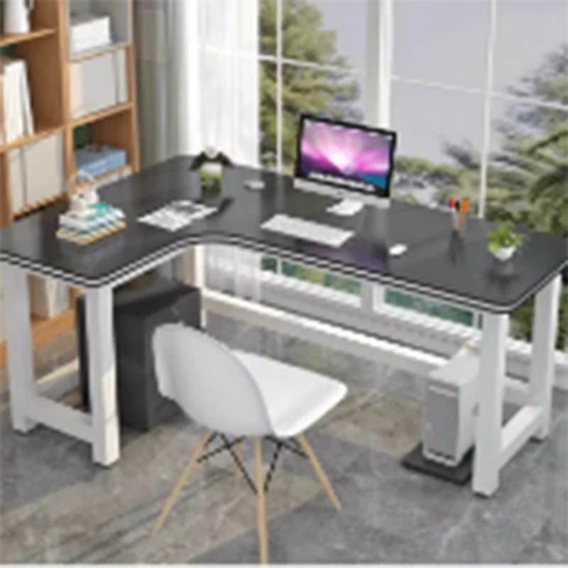 Desktops Corner Laptop Desks Study Height Drawers Work L Shape Desks Standing Monitor Escritorios De Oficina Office Supplies