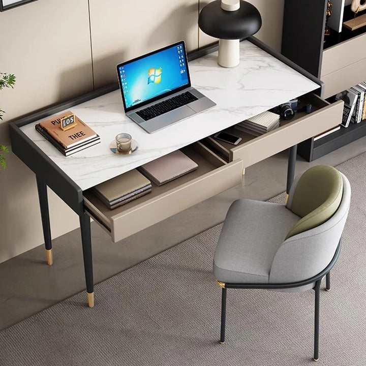 Unique Minimalist Computer Desks Luxury Student Modern Reception Executive Office Desk Study Bureau Meuble Floor Desk Furniture