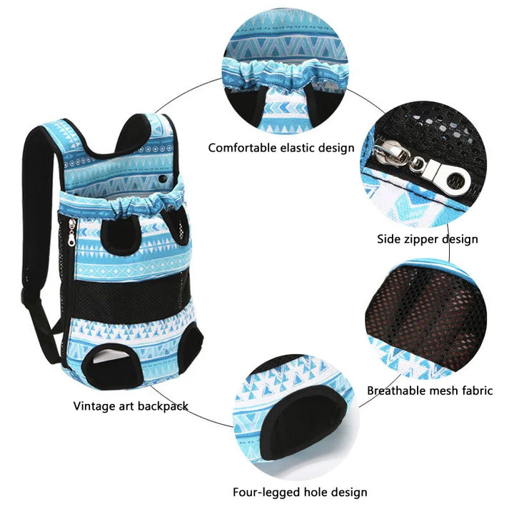 Luxury Dog Carrier Portable Trolley Cat Puppy Carry Chest Bag With Mesh Outdoor Travel Breathable Pet Backpack Dog Accessories