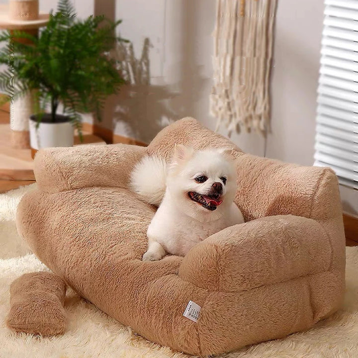 Cat Bed Super Pets Nest Super Soft Sofa for Dog & Cat Washable Winter Warm Dogs Kennel Home Sleeping Beds Mat Cats Big Cushion