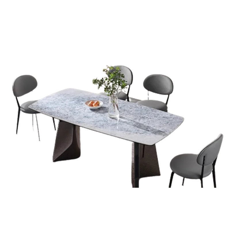 Living Room Items Dining Table Modern Men Nordic Kids Kitchen Dining Tables Black Space Saving Mesas De Jantar Home Furniture