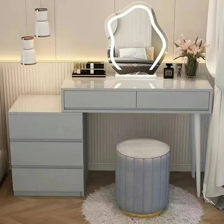 Bedroom Mirror Dressing Table Makeup Make Up Coffee Mobile Vanity Chair Desk Storage Tocador Para Dormitorio Room Furniture