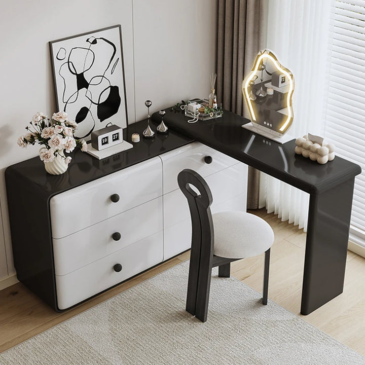 Women Modern Dressers Cosmetic Living Room Nightstands Organizer Dressers Bedroom Computer Mesa De Maquillaje Salon Furnitures