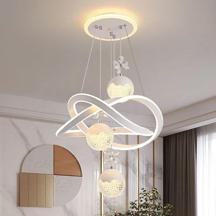 Modern Dine Dining Room Pendant Lights Indoor Lighting Ceiling Lamp Hanging Light Led Chandelier Decorative Indoor Lighting