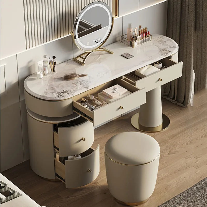 Bathroom Luxury Office Dressers Jewelry Makeup Nordic Organizer Modern Standing Hotel Dressers Study Tocadores Furniture HDH