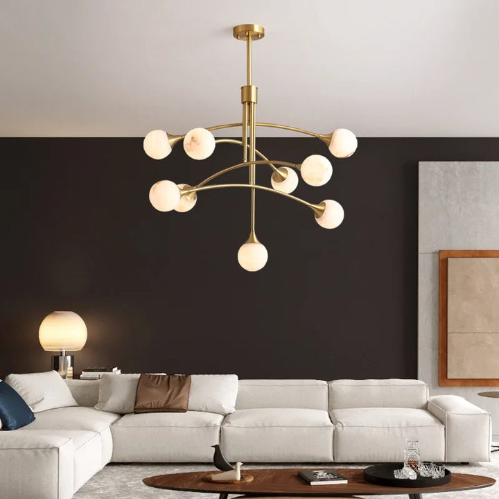 Modern Creative Pendant Lights Living Room Bedroom LED Chandelier Loft Iron Hanging Lamps for Ceiling Room Decor Lustre