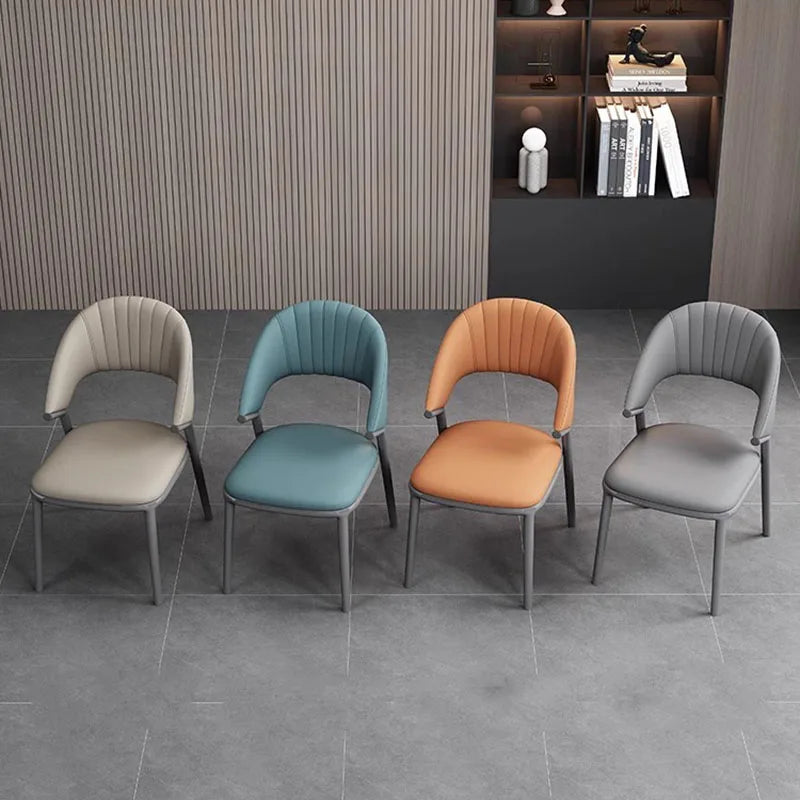 Kitchen Dining Chair Interior Single Person Living Room Dining Chair Bedroom Hotel Backrest Sedie Da Soggiorno Furniture