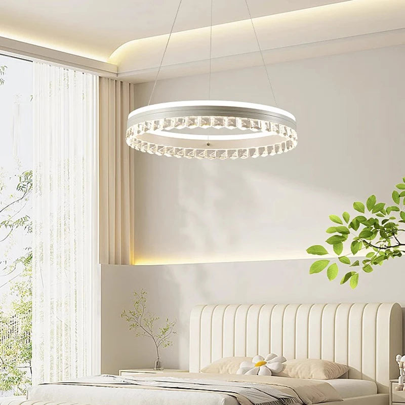 Modern crystal chandeliers indoor lighting Ceiling lamp hanging lights led chandeliers for the living room indoor lighting