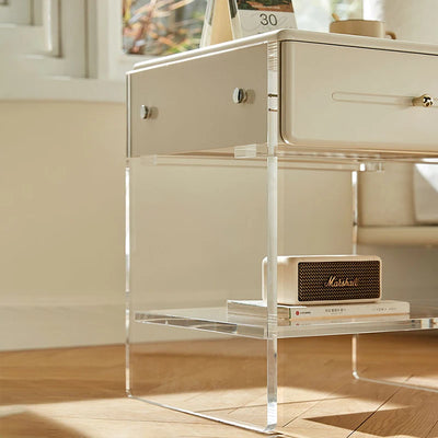 Auxiliary Living Room Bedside Tables File Narrow Dresser Coffee Bedside Tables Storage Mobile Mesa De Noche Furniture for Rooms