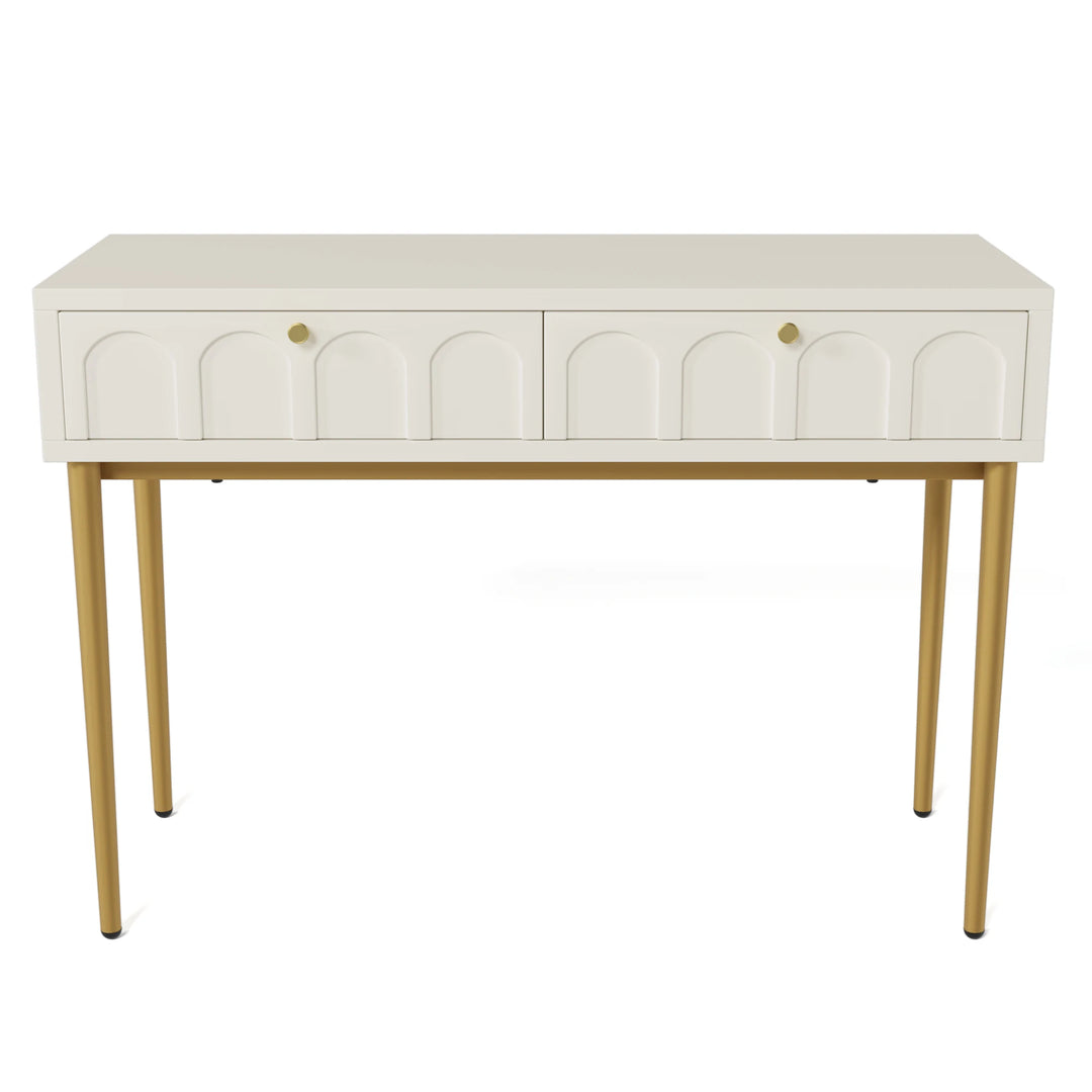 Girls bedroom dresser with 2 drawers 76.5 cm high drawer bedroom drawer white cabinet drawer Bedroom drawer cream white