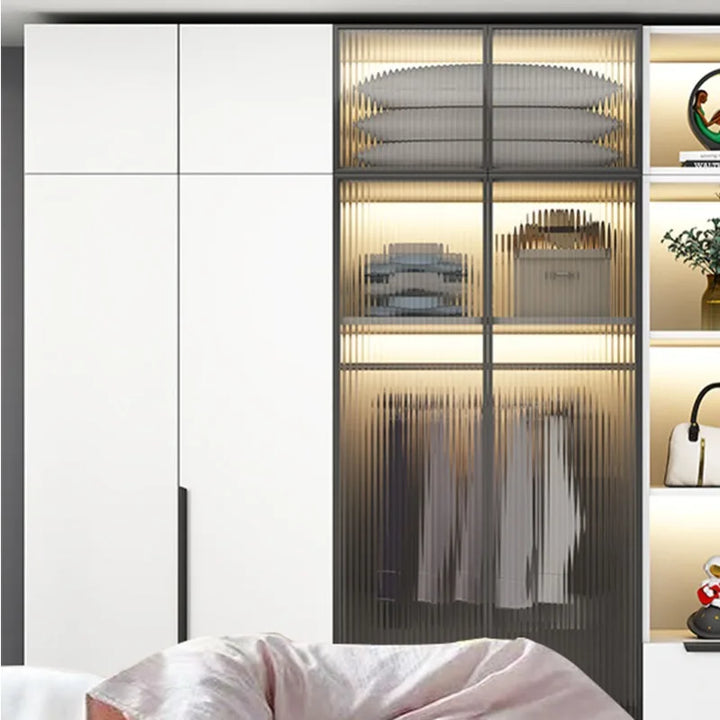 Open Closets Wardrobes Bedroom Storage Organizer Clothes Cabinets Dressers Drawers Guarda Roupa Portatil Minimalism Furniture