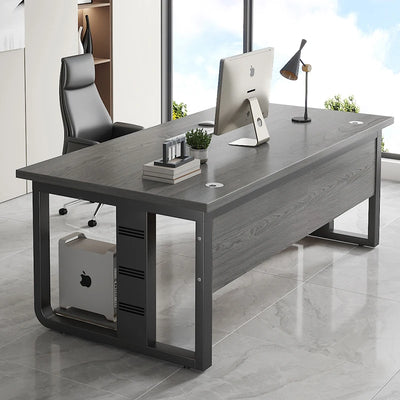 Wooden Computer Desk Storage Living Room Drawers Computer Desk Bureau Comfy Modern Table Pour Ordinateur Office Furniture