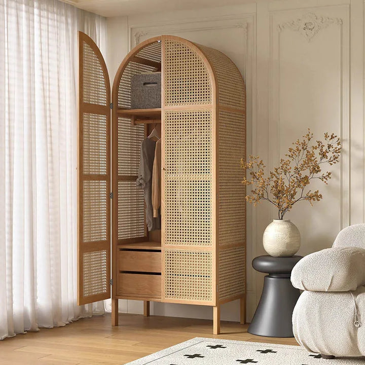 Nordic Simple Wardrobes Bamboo Free Shipping Dressers Luxury Mobile Cabinets Bedroom Organizer Armario De Ropa Home Furnitures