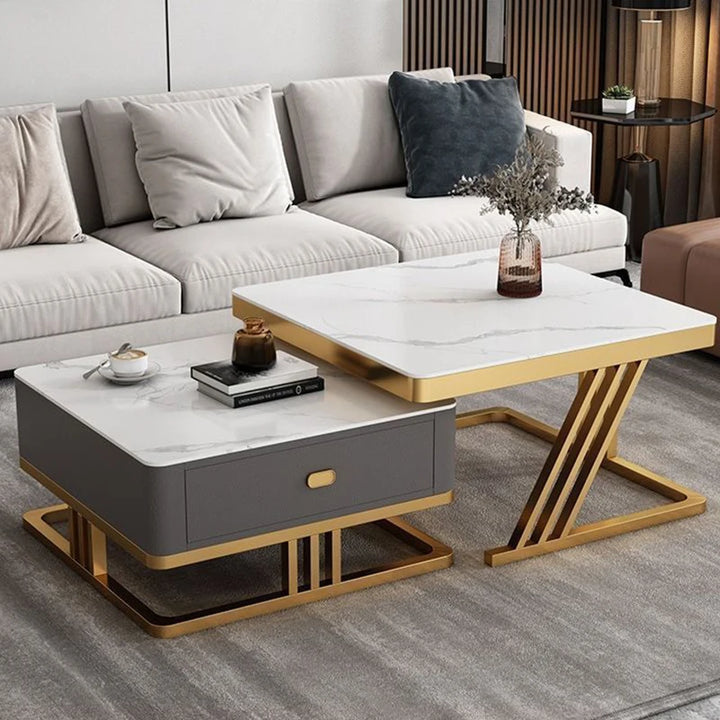 Luxury Salon Coffee Table Mobile Bedside Bedroom Display Coffee Table Corner Minimalist Muebles Para El Hogar Home Furniture