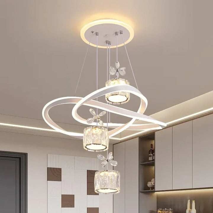 Modern Dine Dining Room Pendant Lights Indoor Lighting Ceiling Lamp Hanging Light Led Chandelier Decorative Indoor Lighting