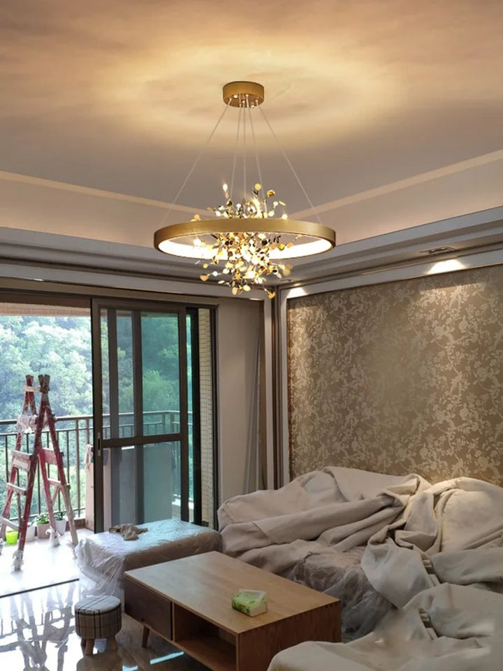 Dining room chandelier home decoration ceiling chandelier creates living room LED lighting bedroom room decoration chandelier