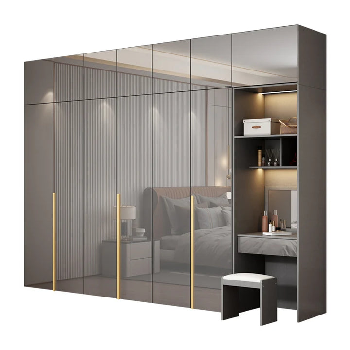 Bedroom Closet Wardrobe Space Saving Storage Shelf Home Luxury Cabinet Wardrobe Minimalism Guarda Roupa Lounge Suite Furniture