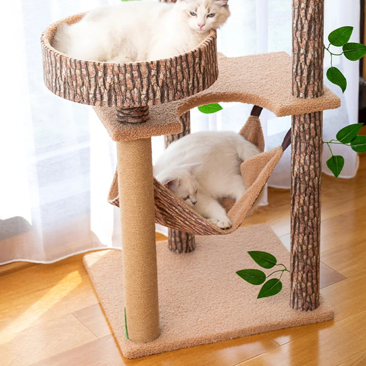 Toy House Villa Cat Accessories Sofa Stuff Interactive Climbing Scratch Condo Shelf Cat Tree Tower Cosas Para Gatos Pet Products