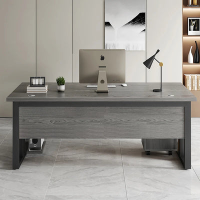 Wooden Computer Desk Storage Living Room Drawers Computer Desk Bureau Comfy Modern Table Pour Ordinateur Office Furniture