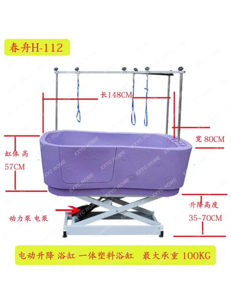 Pet Electric Lift Bathtub Beauty Pet Golden Retriever Dog Bath Tub Bath Tub dog grooming