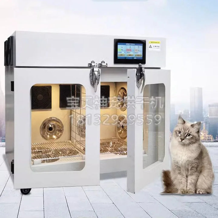 Pet Grooming Dryer Profession Drying Cabinet Household Small Silent Dog Air Dryer Cat Dry Room Animal Blower Bath Products