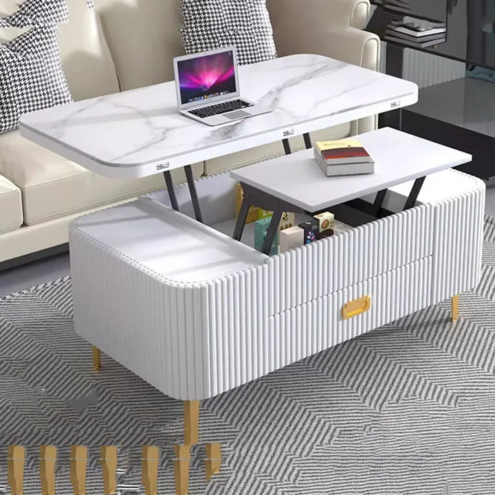 Bedroom Side Coffee Table Trau Organizer White Mesa Lateral Mobile Coffe Table Modern Minimalist Kaffee Tische Home Furniture