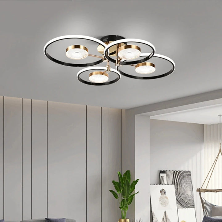 Modern Living Dining Room Ceiling Lights  Originality Intelligent LED Bedroom Pendant Light  Luxury Indoors Decorative Lamps