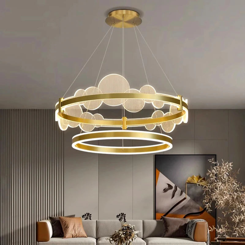 Modern Simple living room chandelier indoor lighting Ceiling lamp hanging light led Chandeliers for living room indoor lightin