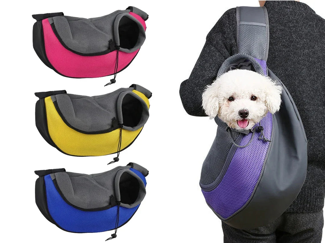 Luxury Pet Carrier Bag Backpack Breathable Oxford Cloth Shoulder Handbag For Cat Small Dogs Travel Crossbody Bag Pet Supplies