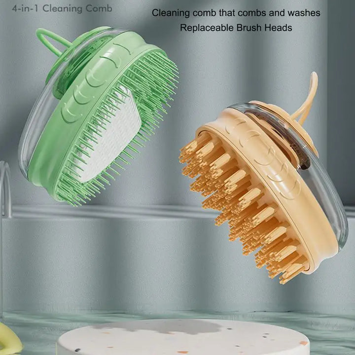 Bathroom Puppy Dog Cat Bath Massage Gloves Brush Soft Safety Pet Accessories for Dogs Cats Tools Mascotas Products