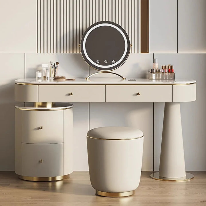 Bathroom Luxury Office Dressers Jewelry Makeup Nordic Organizer Modern Standing Hotel Dressers Study Tocadores Furniture HDH