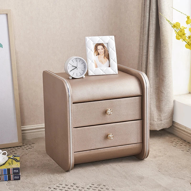 Nordic Designed Nightstands Drawers Exquisite Modern Filing Bedside Table Console Corner Mesa De Cabeceira Home Furniture CY50NS