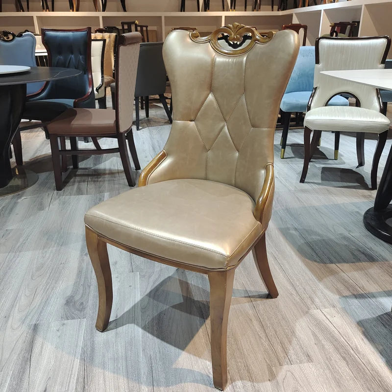 European Beautiful Dining Chairs Modern Luxury Accent Nordic Dining Chairs Italiano Muebles Mobili Per La Casa Household Items