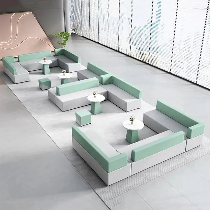 Booth Seating Commercial Sofa Modern Cinema Lounge Minimalist Couches Salon Floor Sofa Individual Modernos Furniture Living Room