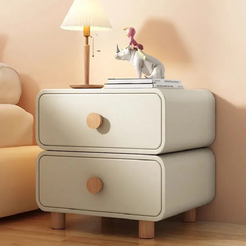 Mobile Luxury Salon Nightstands Small Nordic Modern Kids Bedroom Minimalist Bedside Table Wood Mesitas De Noche Nordic Furniture