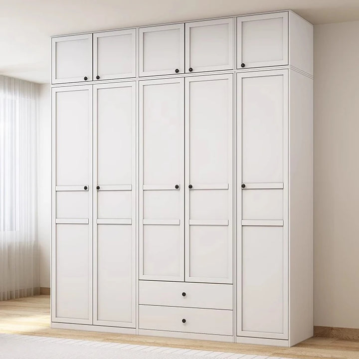 Luxury Hangers Wardrobes Display Cabinets Rack Standing Wardrobes Modern Space Saving Meuble De Rangement Minimalism Furniture